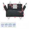 58"L Waterproof Dog Car Hammock Seat Cover, Hard Bottom Back Seat Extender for Car & SUV - image 2