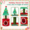 Cat Tree Tower for Indoor Cats, Cat Tree Small with Sisal Scratching Posts and Cozy Cat Bed, Multi-Functional Cat Furniture for Kittens and Adult C... - image 4