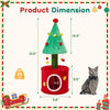 Cat Tree Tower for Indoor Cats, Cat Tree Small with Sisal Scratching Posts and Cozy Cat Bed, Multi-Functional Cat Furniture for Kittens and Adult C... - image 5