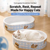 Corrugated Cardboard Cat Scratcher Lounge