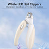 Ergonomic LED Nail Clippers for Cats & Dogs