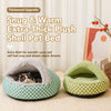Semi-Enclosed Winter Pet Bed for Cats and Small Dogs