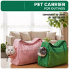 Portable Double-Sided Mesh Pet Carrier Bag
