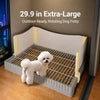 Plastic Dog Potty Tray with Grated Surface