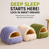 Semi-Enclosed Cat and Dog Bed with Removable Cover
