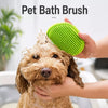 Silicone Pet Bathing & Grooming Brush