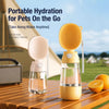 Portable Pet Water Bottle for Walks and Outdoor Travel