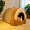 Enclosed Pet Bed House for Dogs and Cats