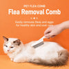Plastic Flea Comb for Dogs & Cats – Fine-Tooth Grooming Tool