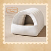 Polyester Semi-Enclosed Pet Bed for Cats and Small Dogs