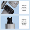 All-in-One Cat Litter Scoop with Built-In Bag Holder