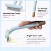 Long-and-Short-Tooth Stainless Steel Rake Comb for Dogs & Cats