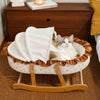 French-Style Cat Bed for Everyday Lounging