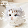 Transparent Plastic Cat Cone Collar for Grooming and Handling