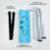 Folding Pet Grooming Stand with Strap
