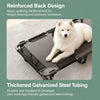 Elevated Foldable Mesh Pet Bed for Dogs