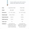Long-and-Short-Tooth Stainless Steel Rake Comb for Dogs & Cats