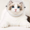 Transparent Plastic Cat Cone Collar for Grooming and Handling