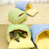 Enclosed Open-Front Pet Bed for Cats and Small Dogs