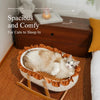 French-Style Cat Bed for Everyday Lounging