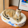 Corrugated Kraft Paper Cat Scratcher Bed