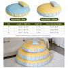 Striped Pet Bed for Cats & Dogs – Removable, Washable
