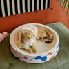 Corrugated Kraft Paper Cat Scratcher Bed