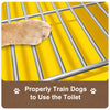 Plastic Dog Potty Tray with Grate