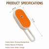 Rechargeable Spray Pet Grooming Brush for Cats and Dogs