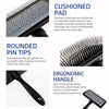 Pet Pin & Detangling Brush for Dogs and Cats