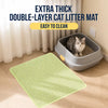 EVA Cat Litter Mat with Two-Layer Design
