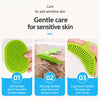 Silicone Pet Bathing & Grooming Brush