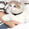 Transparent Plastic Cat Cone Collar for Grooming and Handling