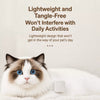 Transparent Plastic Cat Cone Collar for Grooming and Handling