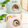 Cozy Enclosed Teepee Pet Bed for Small Dogs and Cats