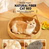 Handwoven Rattan Cat Bed