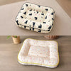 Removable-Washable Pet Bed Mat for Dogs and Rabbits