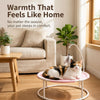 Round Hammock-Style Pet Bed with Hanging Toy