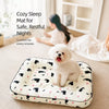 Removable-Washable Pet Bed Mat for Dogs and Rabbits