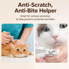 Transparent Plastic Cat Cone Collar for Grooming and Handling