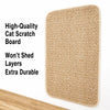 Wall-Mounted Vertical Cat Scratching Mat for Indoor Spaces