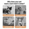 Enclosed Pet Bed House for Dogs and Cats
