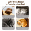Enclosed Cat & Dog Bed Tent for Cozy Indoor Rest