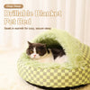Semi-Enclosed Winter Pet Bed for Cats and Small Dogs
