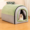 Enclosed Pet Bed for Dogs and Cats