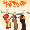 Cartoon Latex Squeaky Dog Toy for Small and Medium Dogs
