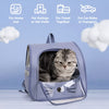 Large Pet Backpack Carrier with Panoramic Window, Up to 33 lb