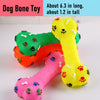 Latex Squeaky Dog Chew Toys for Small Dogs and Puppies