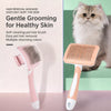 Self-Cleaning Deshedding Brush for Dogs and Cats