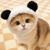 Animal-Inspired Pet Costume Hats for Cats and Dogs